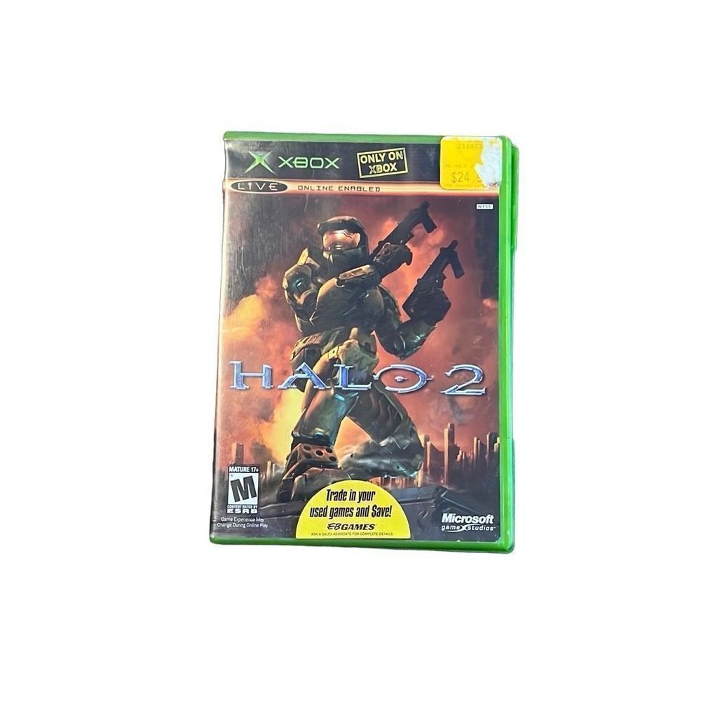 Xbox halo two no booklet